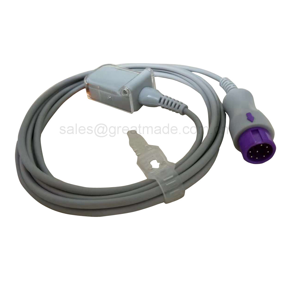 Comaptible amb el cable adaptador Mindray IPM12 T5 spo2 per connectar el sensor masim spo2