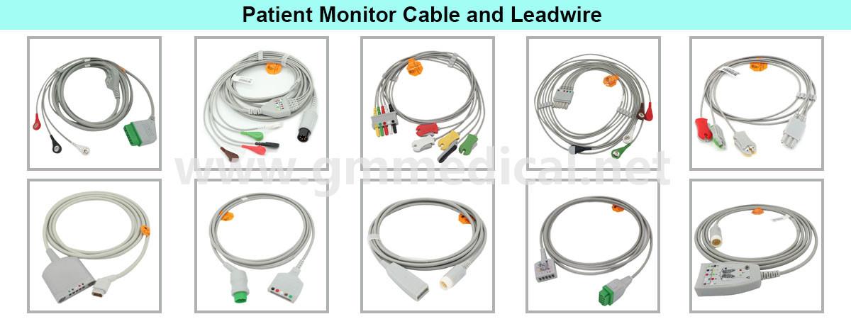 Cable ECG amb cables de plom ECG cable with leadwires