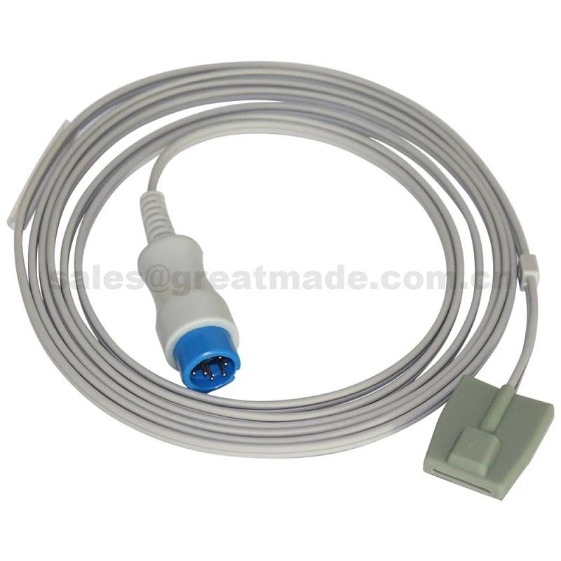 Utilitzeu-amb-Mindray-Beneview-T5-T6-T8-Pediàtrica-silicona-sensor de punta suau-Rodona-7pin-L-3M.webp