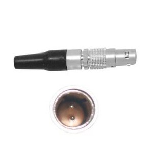 00B Circular Push Pull Cable Connector de connexió de metall FGG 2 Pin Contactes ràpids per a automòbils