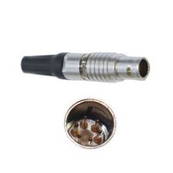 0B Circular Push Pull Connector de metall Connectador de cable FGG 6 pins Contactes masculins per a RED ARRI Lbus (6P, endoll): àudio i teatre per a casa