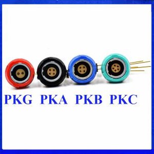 1P Connector mèdic PKG PKA PKB PKC 2-10pin Socket fix de 14 pins amb colze PCB de contacte de 90 graus Dos claus