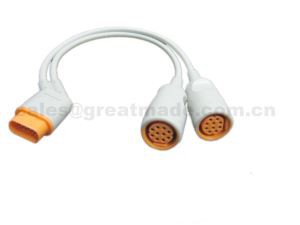 Array / Siemens Compatible IBP Adapter Cable, 16PIN-> Ronda 10PIN Socket