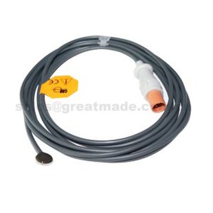 Sonda de temperatura de la superfície de la pell per a adults / infantil compatible amb HP, L = 3m, 12mm
