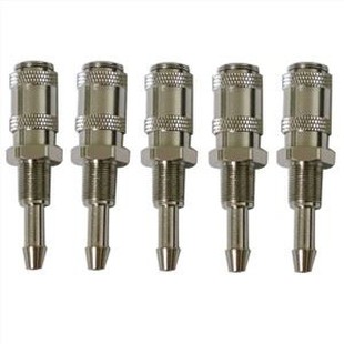 Nibp puny femella bayonet endoll connector pressió arterial puny aire mànega connector metall connector 5pcs/pack