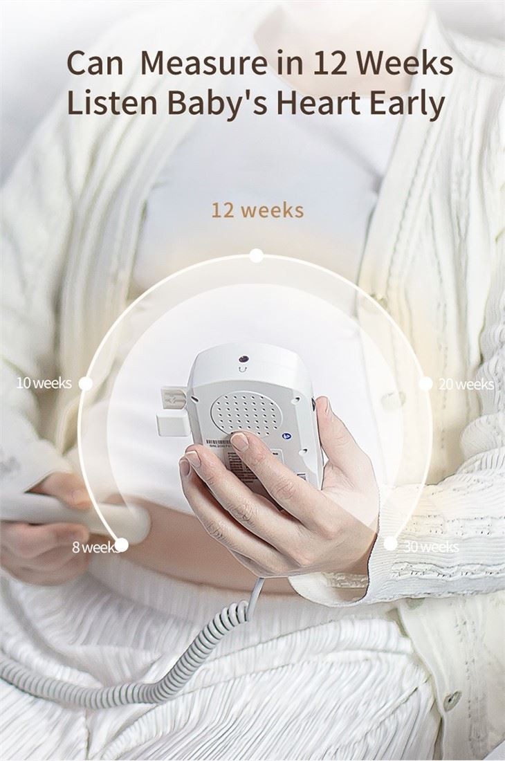 Baby Sound C C1 Fetal Doppler Monitor+Gel
