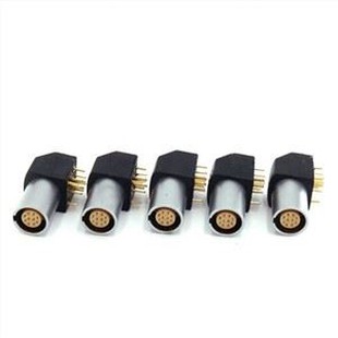 Empenta Pull autobloqueig connector de femella d'aviació connector fix EPG 0B 1B sèrie 1B connector de colze